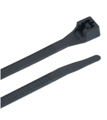 GB Cable Tie 14" 75lb., Black - 100/Bag 3 GB Cable Tie 14" 75lb., Black - 100/Bag