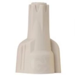 GB Hex-Lok ULTRA, Hex Head Multi-Range Winged Twist-On Wire Connectors, Tan, #22-#8 AWG - 25/Bag