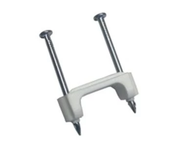 GB 1/2 in. White Plastic Staples (15-Pack) 3 GB 1/2 in. White Plastic Staples (15-Pack)