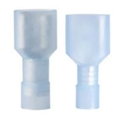 GB Disconnect, Crimp Terminal, #16-#14 AWG, 0.25" Tab, Male/Female Pair, Fully-Insulated, Blue, (10 Pair)