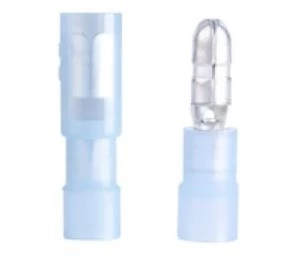 GB Disconnect Bullet M/F .156" Dia. 16-14 AWG Blue; 20/Clam 10 Clams/Master 3 GB Disconnect Bullet M/F .156" Dia. 16-14 AWG Blue; 20/Clam 10 Clams/Master