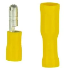 GB 12-10 AWG Snap Connectors, Yellow