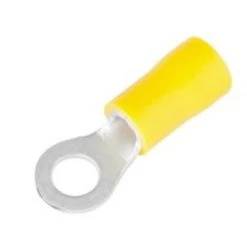 GB 20-106 #12-#10 AWG Vinyl-Insulated Ring Terminals (8 to 10 Stud)