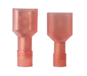 GB #22-#18 AWG Fully-Insulated Disconnect (0.25" Tab) - M/F Pair 3 GB #22-#18 AWG Fully-Insulated Disconnect (0.25" Tab) - M/F Pair