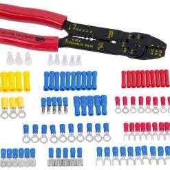 GB 100 Piece Terminal Kit with Stripper/Crimper
