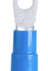 GB 14-097 #6 AWG Vinyl-Insulated Ring Terminals