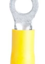 GB 14-098 #4 AWG Vinyl-Insulated Ring Terminals