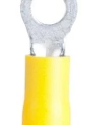 GB 14-099 #4 AWG Vinyl-Insulated Ring Terminals