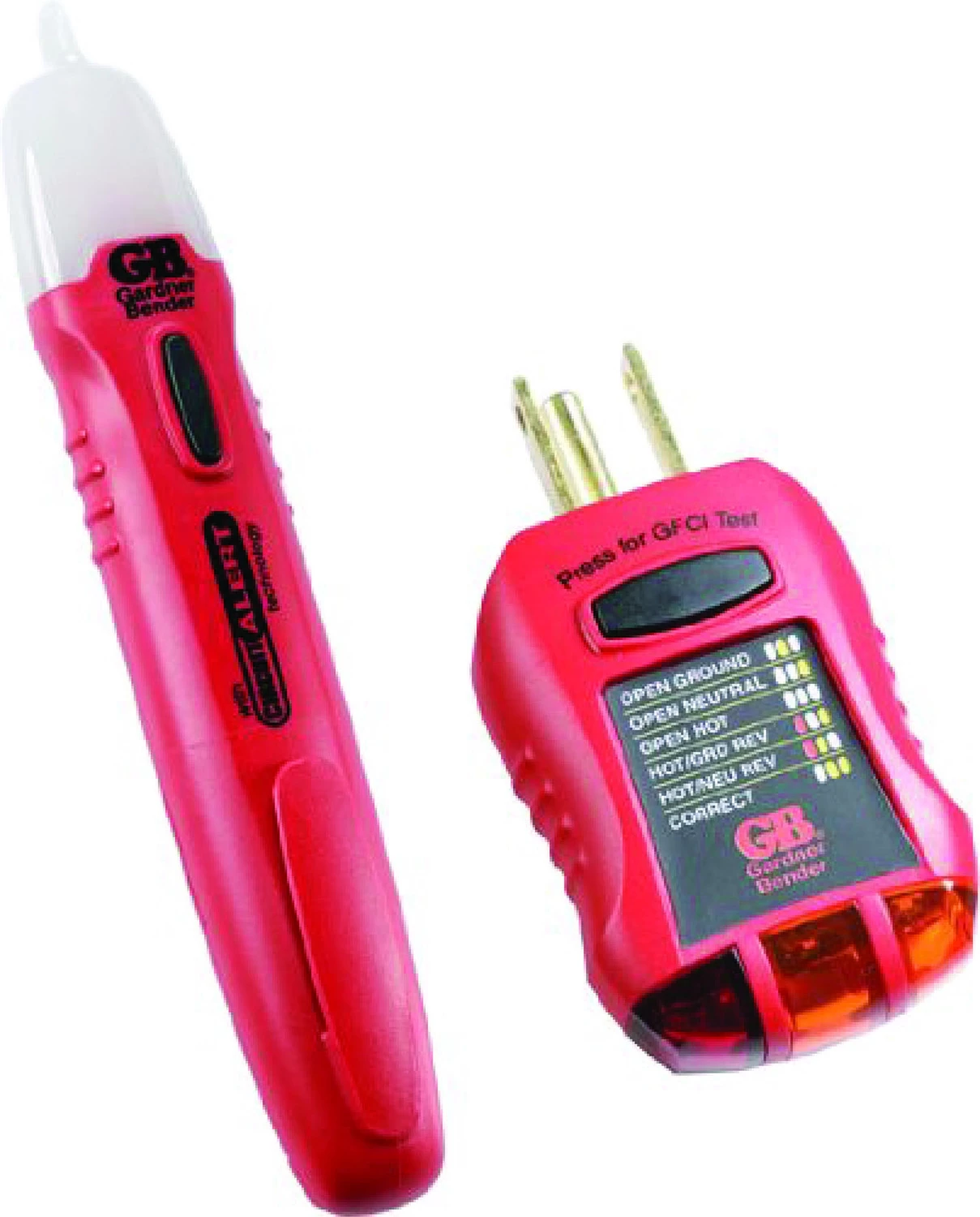 GB Two Piece Voltage and Receptacle Safety Test Kit 3 GB Two Piece Voltage and Receptacle Safety Test Kit