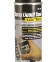 GB 6 oz. Spray Liquid Tape, Black