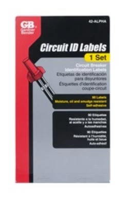 GB Circuit Breaker Box Marker Book 3 GB Circuit Breaker Box Marker Book