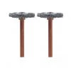 Dremel 535-02 3/4" Brass Brushes - 2 Pack 2 Dremel 535-02 3/4" Brass Brushes - 2 Pack -Home Improvement Sales Shop 530 02 1