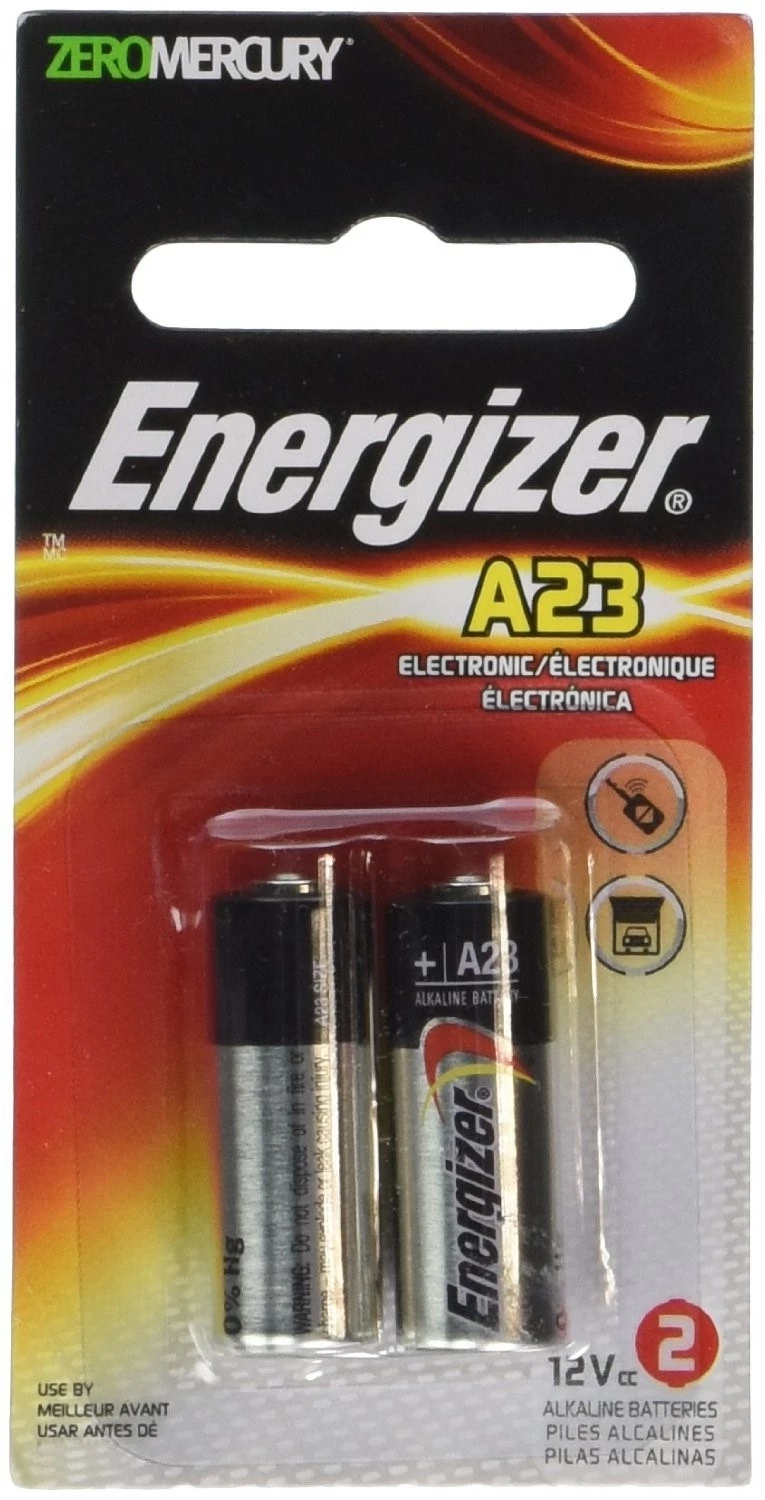 Energizer A23 Battery 12 Volt, 2 pk 3 Energizer A23 Battery 12 Volt, 2 pk