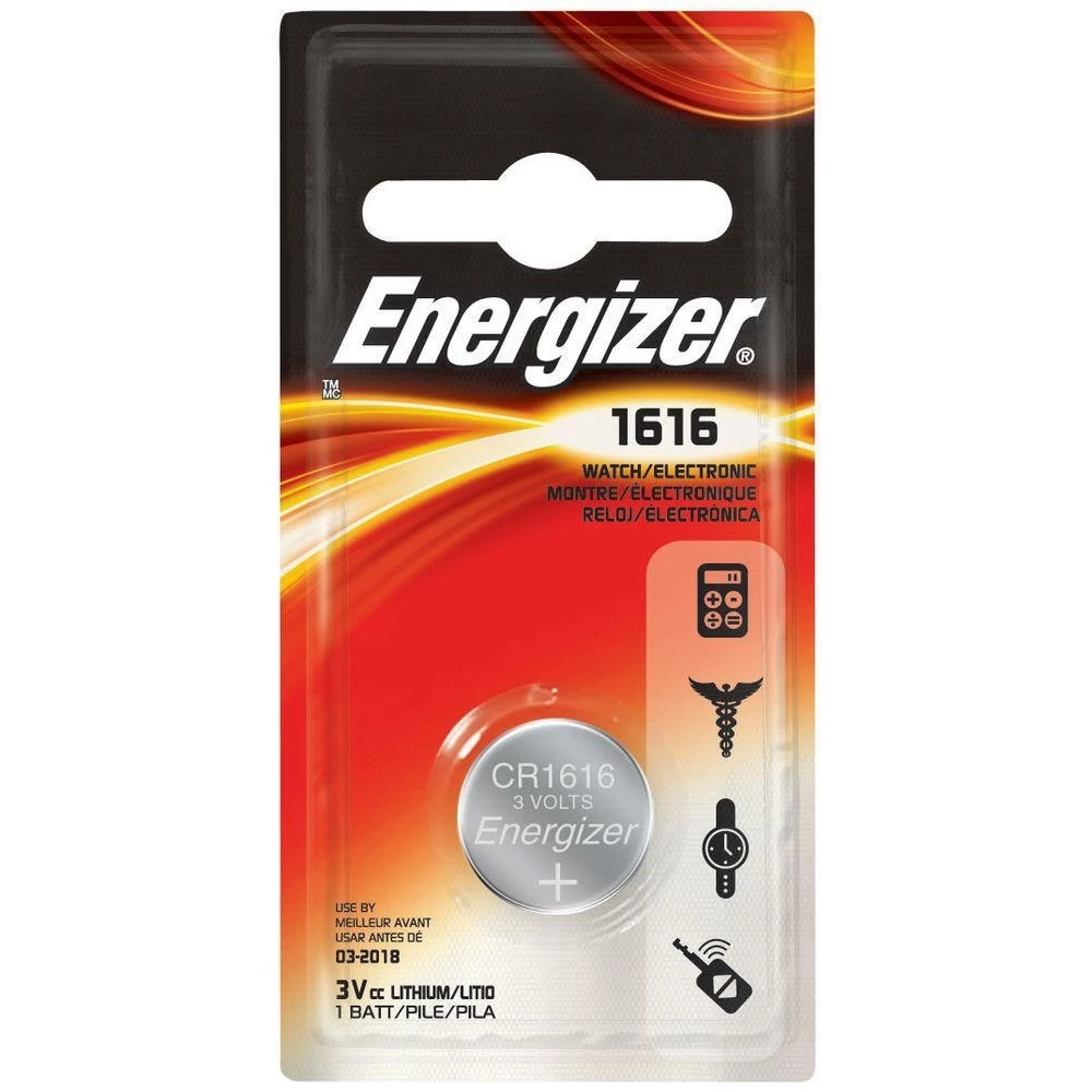 Energizer 1616 3V Battery, 1pk 3 Energizer 1616 3V Battery, 1pk