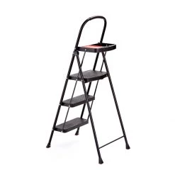Rubbermaid RMS-3T 3-Step Steel Stool w/Project Tray -Home Improvement Sales Shop 54060009 3 1