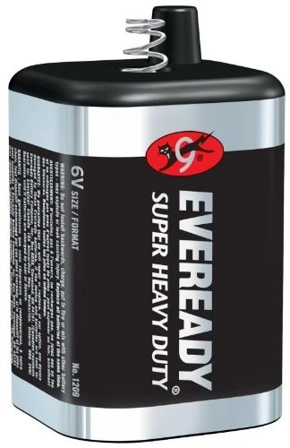 Eveready 1209 6 Volt Lantern Battery 3 Eveready 1209 6 Volt Lantern Battery
