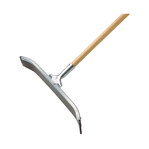 Ettore Curved Steel Floor Squeegee w/Handle - 24 Inch 3 Ettore Curved Steel Floor Squeegee w/Handle - 24 Inch