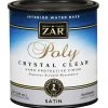 ZAR Water Based Clear Polyurethane Satin, 1-Quart -Home Improvement Sales Shop 5470019 1