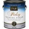 Aqua ZAR Water Based Polyurethane Clear Satin, 1-Gallon -Home Improvement Sales Shop 5470020 1