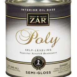 ZAR Semi Gloss Interior Ultra Polyurethane, 1-Quart