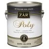 ZAR Clear Semi Gloss Ultra Interior Oil Based Polyurethane, 1-Gallon
