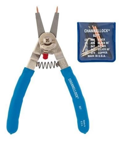 CHANNELLOCK 8" Convertible Retaining Ring Pliers 3 CHANNELLOCK 8" Convertible Retaining Ring Pliers