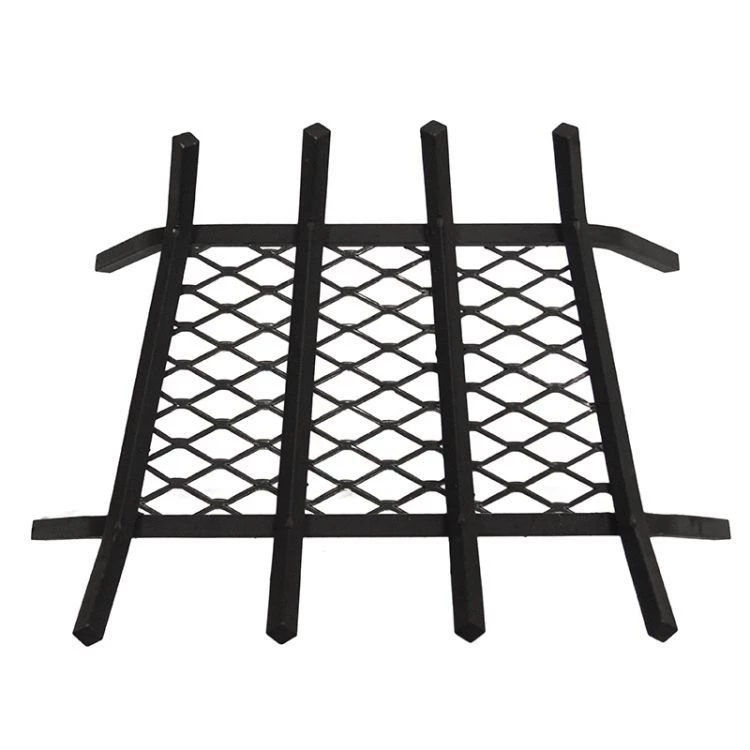 Pleasant Hearth 18 in. 4 Bar Steel Grate w/ Ember Retainer 3 Pleasant Hearth 18 in. 4 Bar Steel Grate w/ Ember Retainer