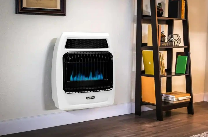 Dyna-Glo 20,000 BTU Blue Flame Vent Free Liquid Propane Thermostatic Wall Heater 4 Dyna-Glo 20,000 BTU Blue Flame Vent Free Liquid Propane Thermostatic Wall Heater - Image 2