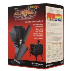 Ecofan Original Black Wood Stove Fan 5 Ecofan Original Black Wood Stove Fan -Home Improvement Sales Shop 59740001 1 2