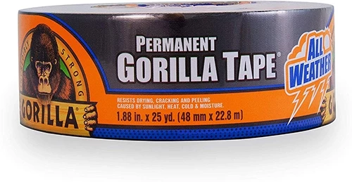Gorilla All Weather Permanent Tape - 25 yd 4 Gorilla All Weather Permanent Tape - 25 yd - Image 2