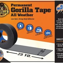 Gorilla All Weather Permanent Tape - 25 yd -Home Improvement Sales Shop 6009002 4 1
