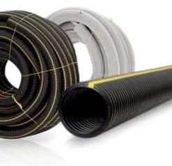 Prinsco Goldline Single Perforated Wall 4"x100' Pipe