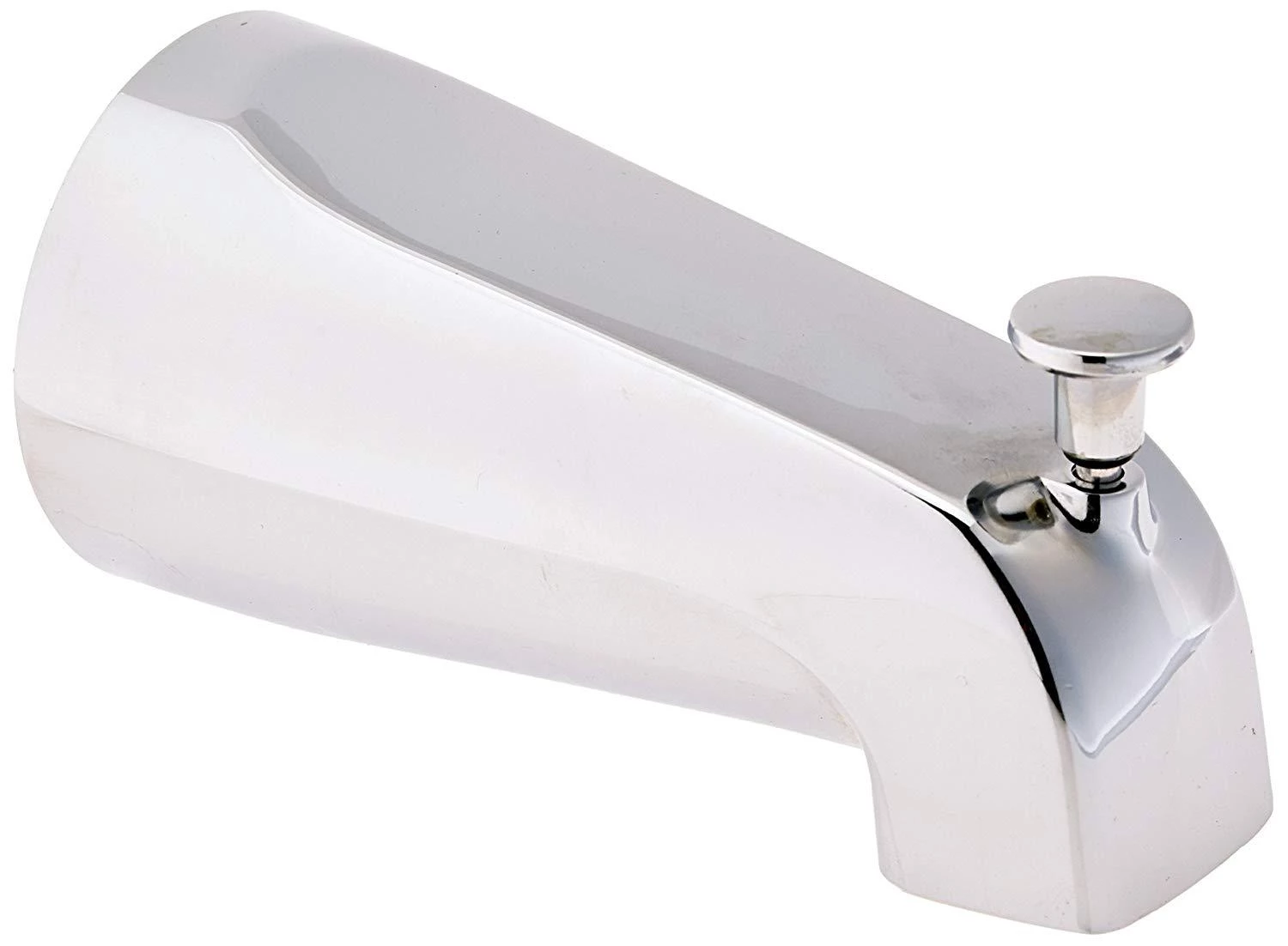 Plumb Pak Bathtub Spout W/Diverter Adjustable for Various Nipple Lengths 3 Plumb Pak Bathtub Spout W/Diverter Adjustable for Various Nipple Lengths