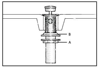 Plumb Pak 1-1/4" Lift 'N Lok Lavatory Strainer, 5" Length 4 Plumb Pak 1-1/4" Lift 'N Lok Lavatory Strainer, 5" Length - Image 2