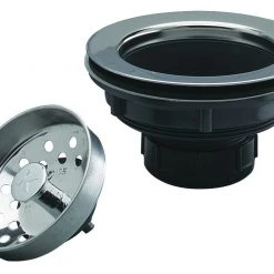 Plumb Pak Plastic Strainer w/Stainless Steel Rim