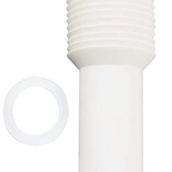 Plumb Pak Flex 'N Fix Flanged Sink Tailpiece, 1-1/2" Inlet.