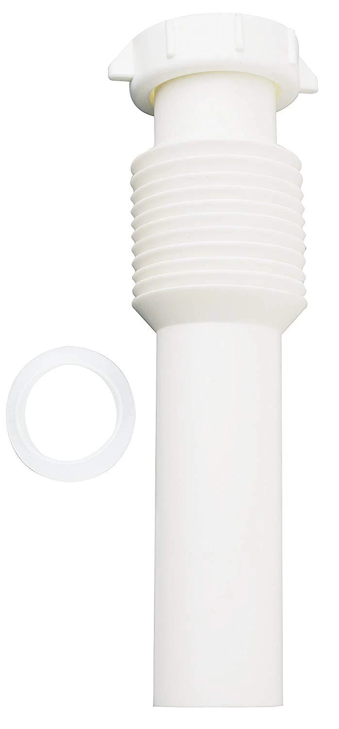 Plumb Pak Flex 'N Fix Flanged Sink Tailpiece, 1-1/2" Inlet. 3 Plumb Pak Flex 'N Fix Flanged Sink Tailpiece, 1-1/2" Inlet.