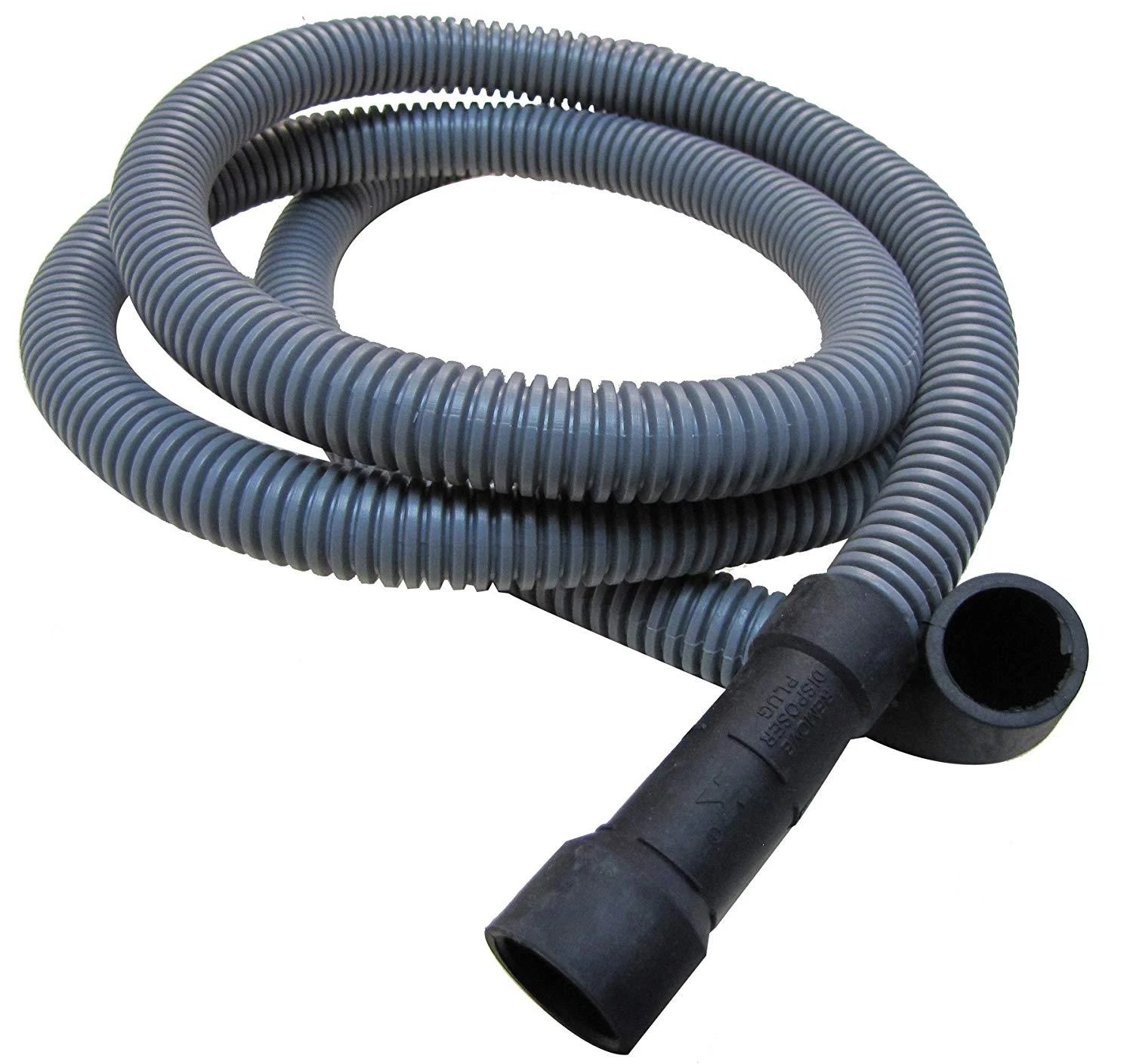Harvey Dishwasher Discharge Hose, 76" Grey Plastic 3 Harvey Dishwasher Discharge Hose, 76" Grey Plastic