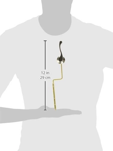 Plumb Pak Tank Lever Faucet Style, Brushed Nickel 5 Plumb Pak Tank Lever Faucet Style, Brushed Nickel - Image 3