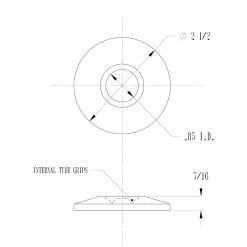 Plumb Pak Flange Shallow 3/4" for Copper Pipe -Home Improvement Sales Shop 60120154 2