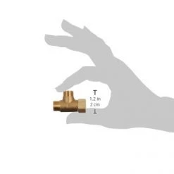 Plumb Pak Add-A-Tee 3/8 x 3/8 x 3/8 Lead Free -Home Improvement Sales Shop 60120171 3