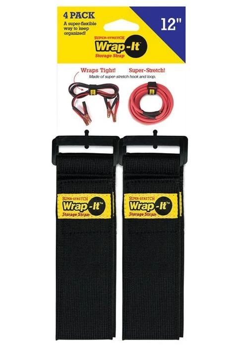 Wrap-It Super-Stretch Storage Strap - 12" 3 Wrap-It Super-Stretch Storage Strap - 12"