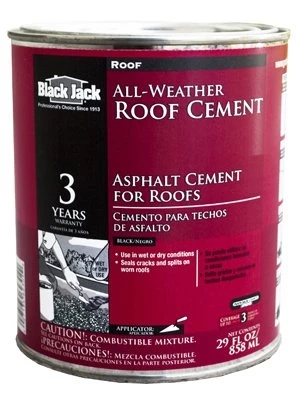 Black Jack All-Weather Asphalt Roof Cement 3 Black Jack All-Weather Asphalt Roof Cement