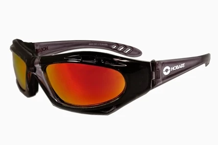 Hobart Smoked, Mirrored Lens Safety Glasses, 770785 3 Hobart Smoked, Mirrored Lens Safety Glasses, 770785