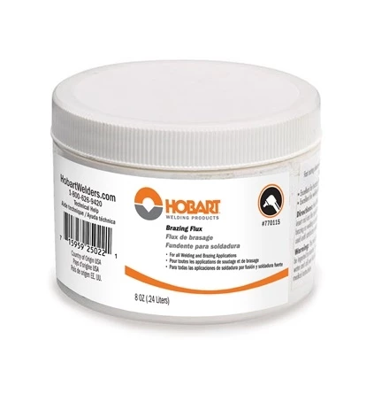 Hobart 770119 Bare Bronze Brazing Flux - 1/2 lb Can 3 Hobart 770119 Bare Bronze Brazing Flux - 1/2 lb Can