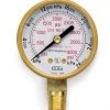 Hobart 770126 Air/Oxygen High/Tank Pressure Gauge (0 to 4,000 PSI) -Home Improvement Sales Shop 62581525