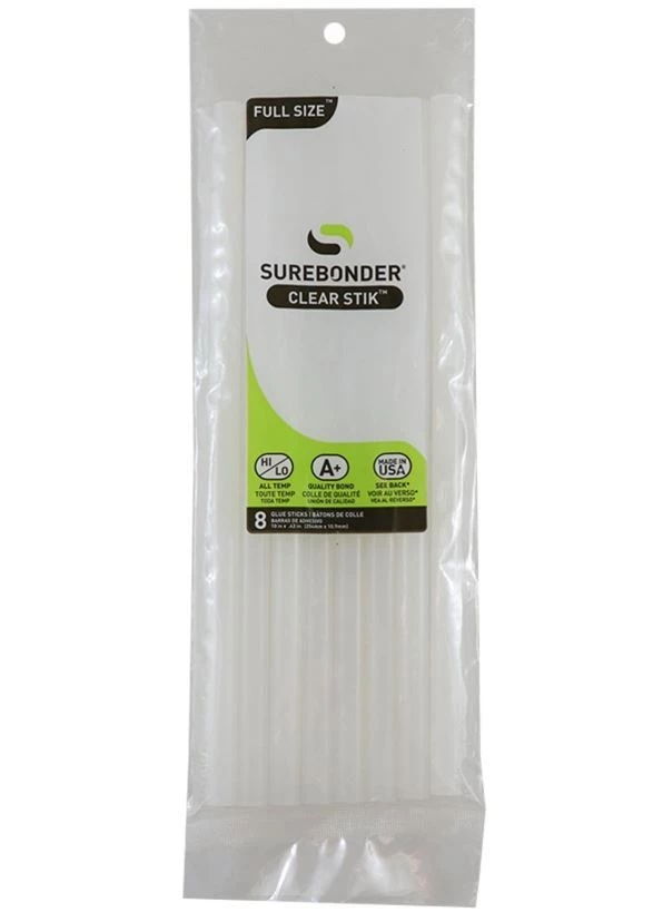 Surebonder All Purpose Glue Sticks, 10" - 8 Pack 3 Surebonder All Purpose Glue Sticks, 10" - 8 Pack