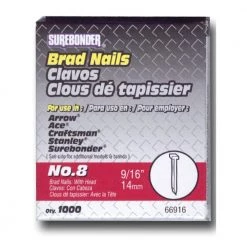 Surebonder Heavy Duty 9/16" Brad Nails - #8