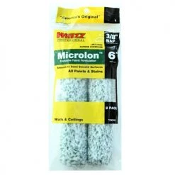 Whizz Microlon Roller 6" x 3/8" Nap (2 Pk)