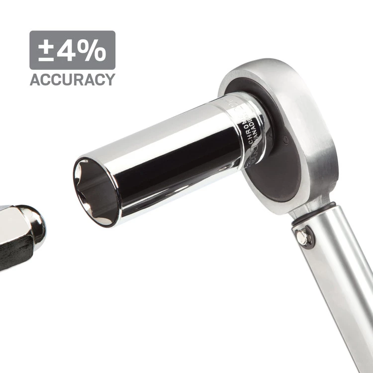 Tekton 24340-S 1/2 Inch Drive Click Torque Wrench (25-250 ft.-lb.) 9 Tekton 24340-S 1/2 Inch Drive Click Torque Wrench (25-250 ft.-lb.) - Image 7